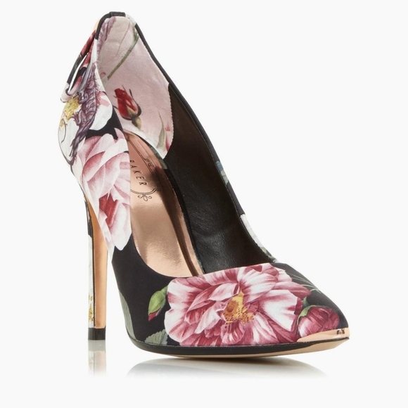 🍒NIB🍒 TED BAKER FLORAL IGUAZU PUMPS - Picture 10 of 16